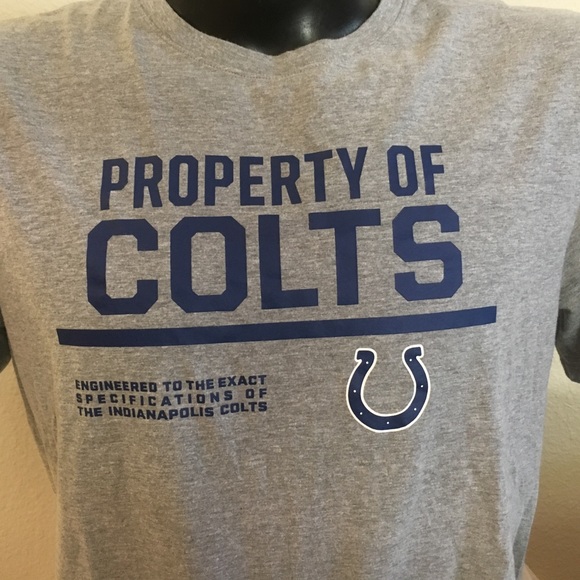 Adult Nike NFL Indianapolis Colts Football T-Shirt - Picture 2 of 7